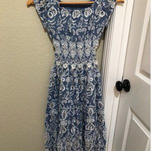 Anthropologie midi dress